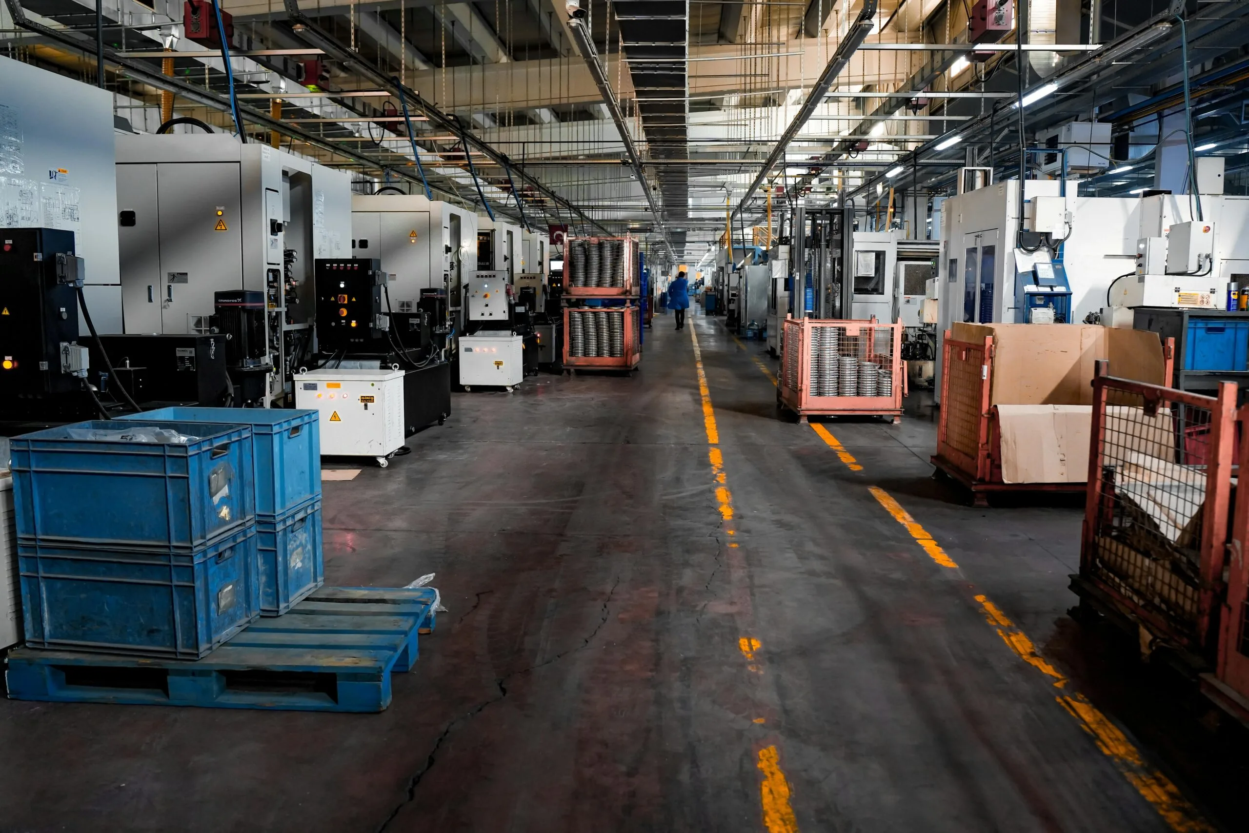 Manufacturing production floor