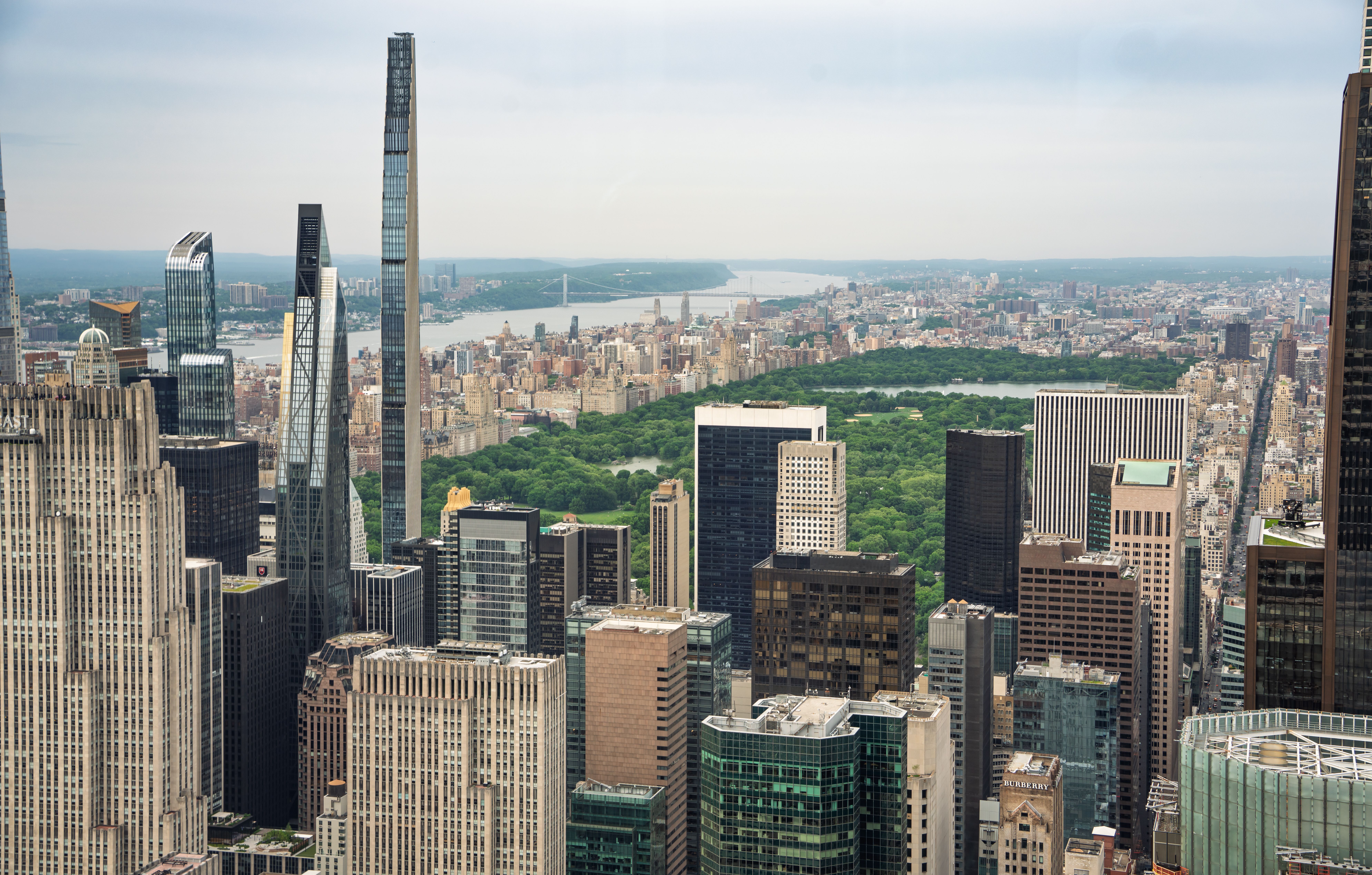 New York skyline representing businesses across the city adopting AI
