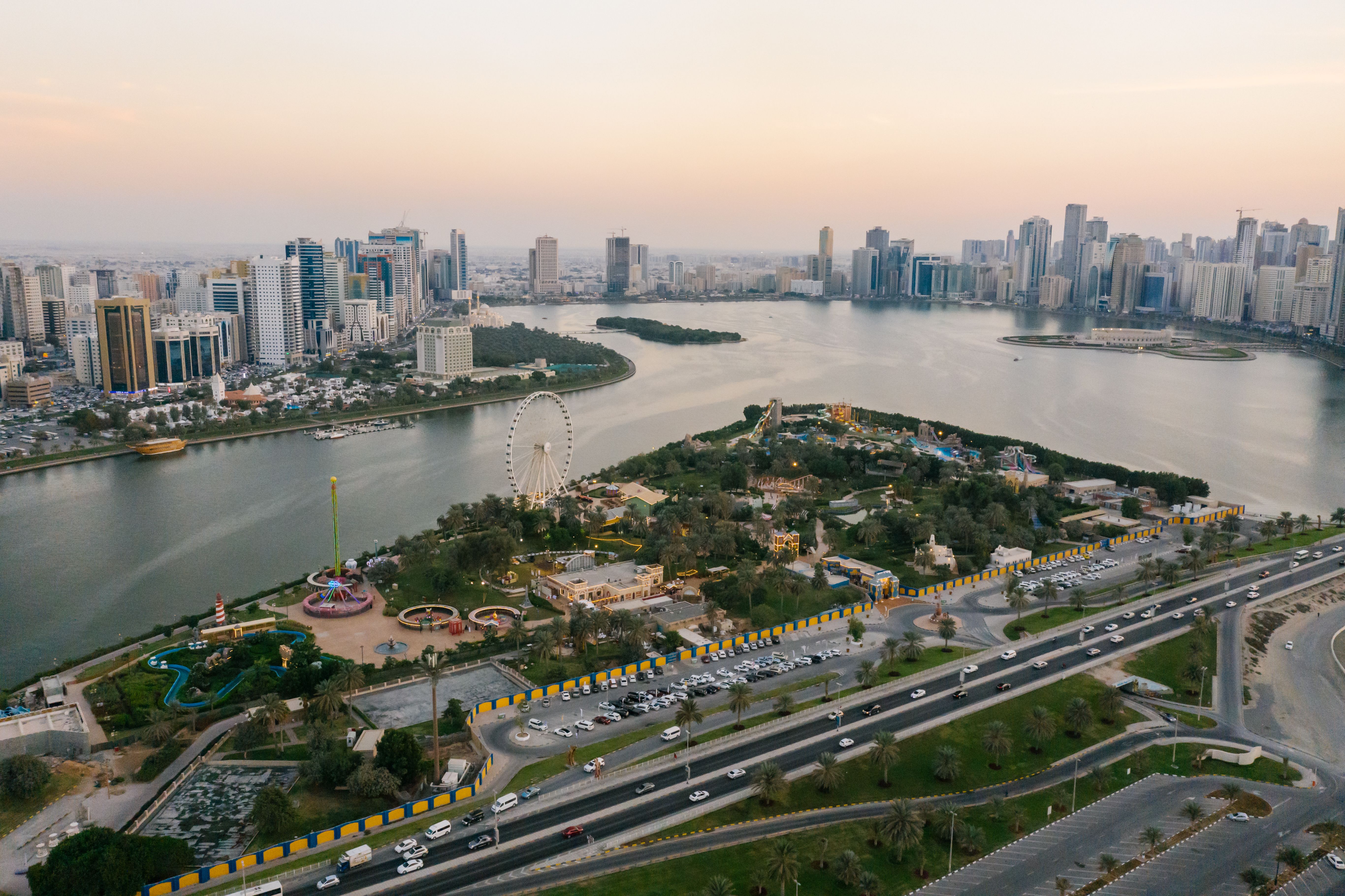 UAE skyline representing businesses across the country adopting AI